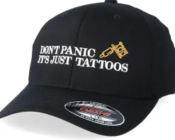No Panic Black Flexfit - Tattoo Collective