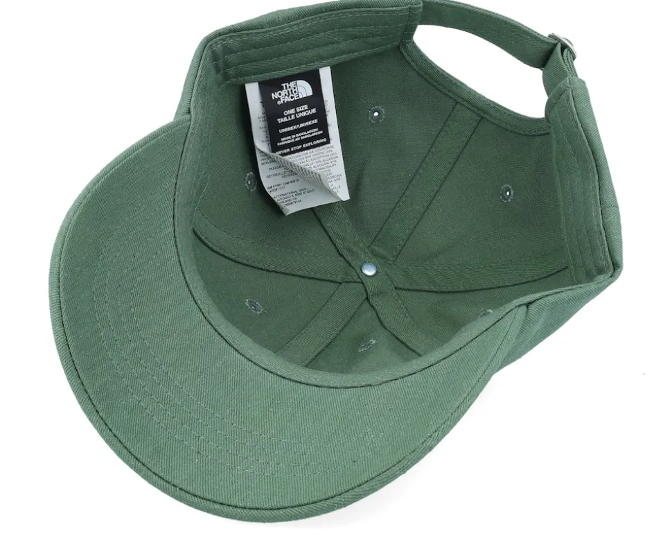 Norm Hat Duck Green Deep Dad Cap - The North Face