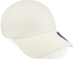 Norm Hat White Dune/Raw Undyed Dad Cap - The North Face