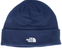 Norm Shallow Beanie Summit Navy Cuff - The North Face