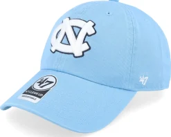 North Carolina Tar Heels Heels Clean Up No Loop Label Columbia Dad Cap - 47 Brand