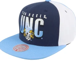 North Carolina Tar Heels Billboard 2 Navy/Light Blue Snapback - Mitchell & Ness
