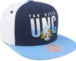 North Carolina Tar Heels Billboard 2 Navy/Light Blue Snapback - Mitchell & Ness