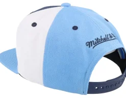North Carolina Tar Heels Billboard 2 Navy/Light Blue Snapback - Mitchell & Ness