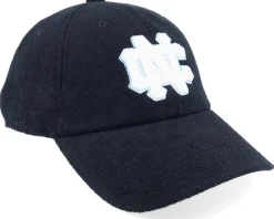 North Carolina Tar Heels Terry Cloth Strapback Black Adjustable - Mitchell & Ness
