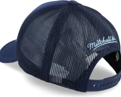 North Carolina Tar Heels Billboard Navy Trucker - Mitchell & Ness