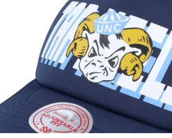 North Carolina Tar Heels Billboard Navy Trucker - Mitchell & Ness