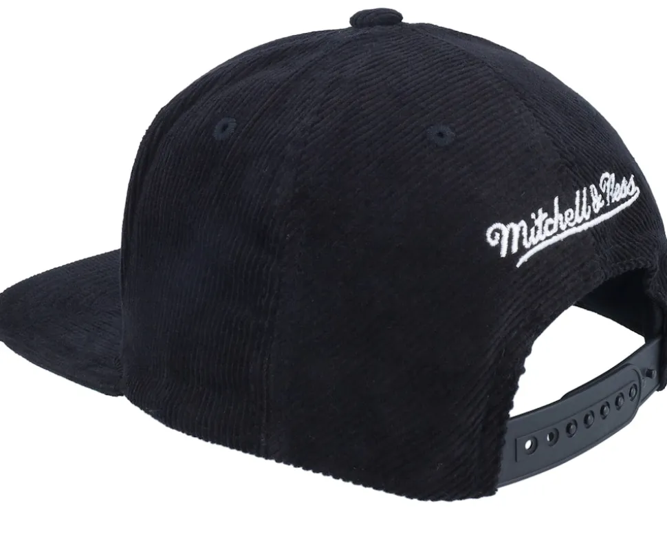 North Carolina Tar Heels All Directions Black Snapback - Mitchell & Ness