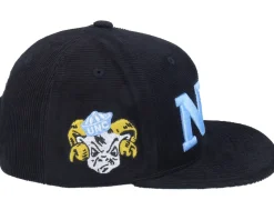 North Carolina Tar Heels All Directions Black Snapback - Mitchell & Ness