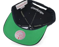 North Carolina Tar Heels All Directions Black Snapback - Mitchell & Ness