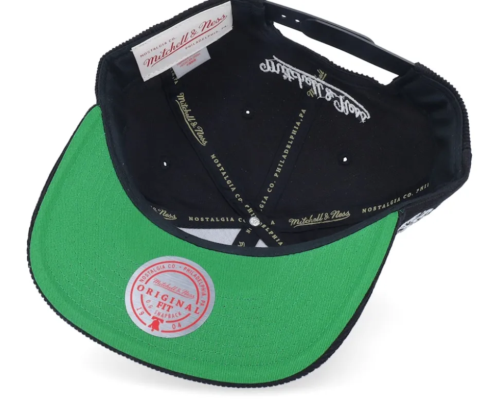 North Carolina Tar Heels All Directions Black Snapback - Mitchell & Ness