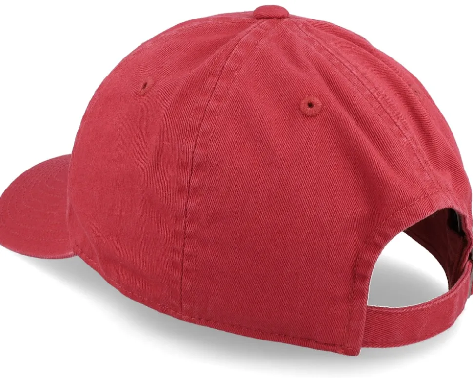 North Wilkesboro Washed Slouch Crimson Dad Cap - American Needle