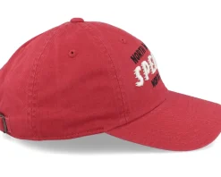 North Wilkesboro Washed Slouch Crimson Dad Cap - American Needle