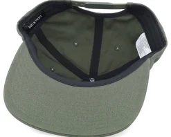 Norvell Dark Olive Snapback - Brixton