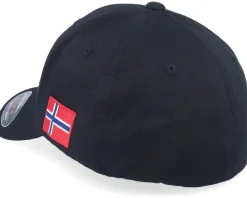 Norway Army Skull Black Wooly Combed Flexfit - Army Head