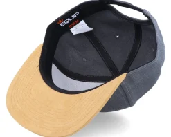 Norway Map Patch Dark Heather Grey/Suede Snapback - Iconic