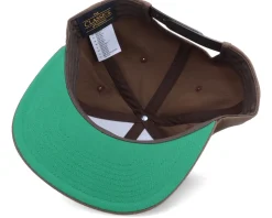 Not So Serious Joker Logo Brown Snapback - Iconic