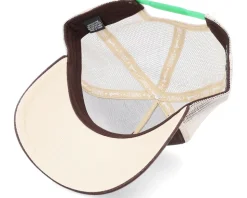 Nothing Club Heatdye-Dark Brown/White Trucker - Djinns