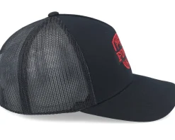Ny Red Force Black A-frame Trucker - Iconic
