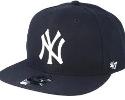 NY Yankees Sure Shot Navy/White Snapback - 47 Brand