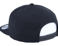 O Letter 3D Black Snapback - Iconic