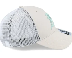 Oakland Athletics Ballpark Mesh Mvp Bone Trucker - 47 Brand