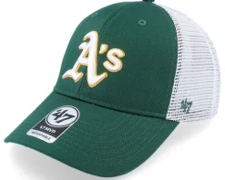Oakland Athletics Branson Mvp Dark Green Trucker - 47 Brand