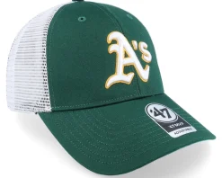 Oakland Athletics Branson Mvp Dark Green Trucker - 47 Brand