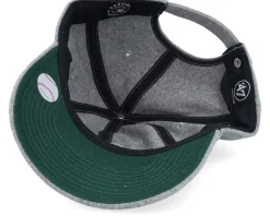 Oakland Athletics Chain Stitch Clean Up Grey Dad Cap - 47 Brand
