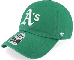 Oakland Athletics Clean Up Kelly Dad Cap - 47 Brand