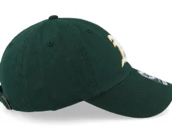 Oakland Athletics Clean Up Dark Green Dad Cap - 47 Brand