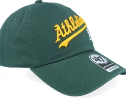 Oakland Athletics MLB 47 Clean Up Dark Green Dad Cap - 47 Brand