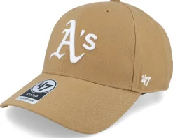 Oakland Athletics MLB MVP Camel Adjustable - 47 Brand