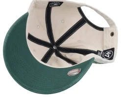 Oakland Athletics MLB Stand 47 Clean Up Bone/Dark Green Dad Cap - 47 Brand