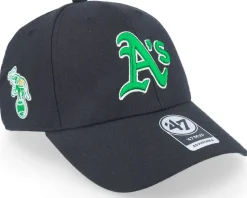 Oakland Athletics MLB Sure Shot 47 Mvp Black Adjustable - 47 Brand