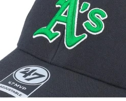 Oakland Athletics MLB Sure Shot 47 Mvp Black Adjustable - 47 Brand