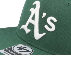 Oakland Athletics MLB Sure Shot Captain Dark Green Snapback - 47 Brand