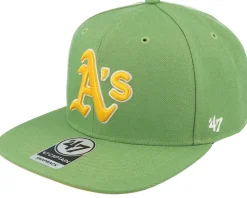 Oakland Athletics MLB Sure Shot Under 47 Captain Green Snapback - 47 Brand