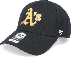 Oakland Athletics Mvp Black Adjustable - 47 Brand