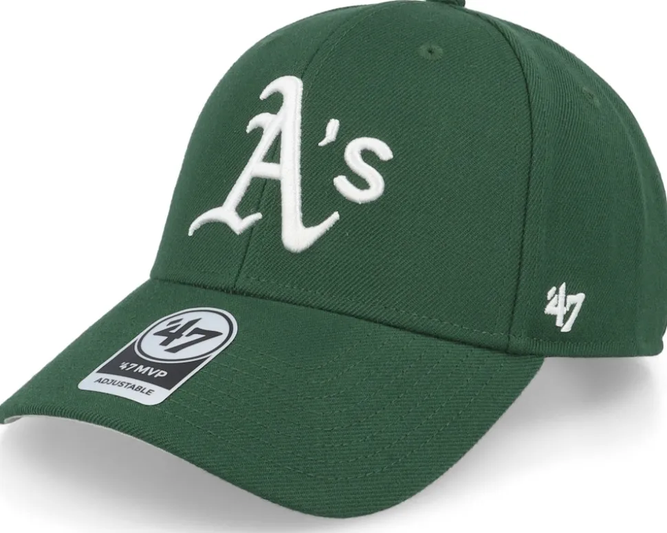 Oakland Athletics Mvp Dark Green Adjustable - 47 Brand