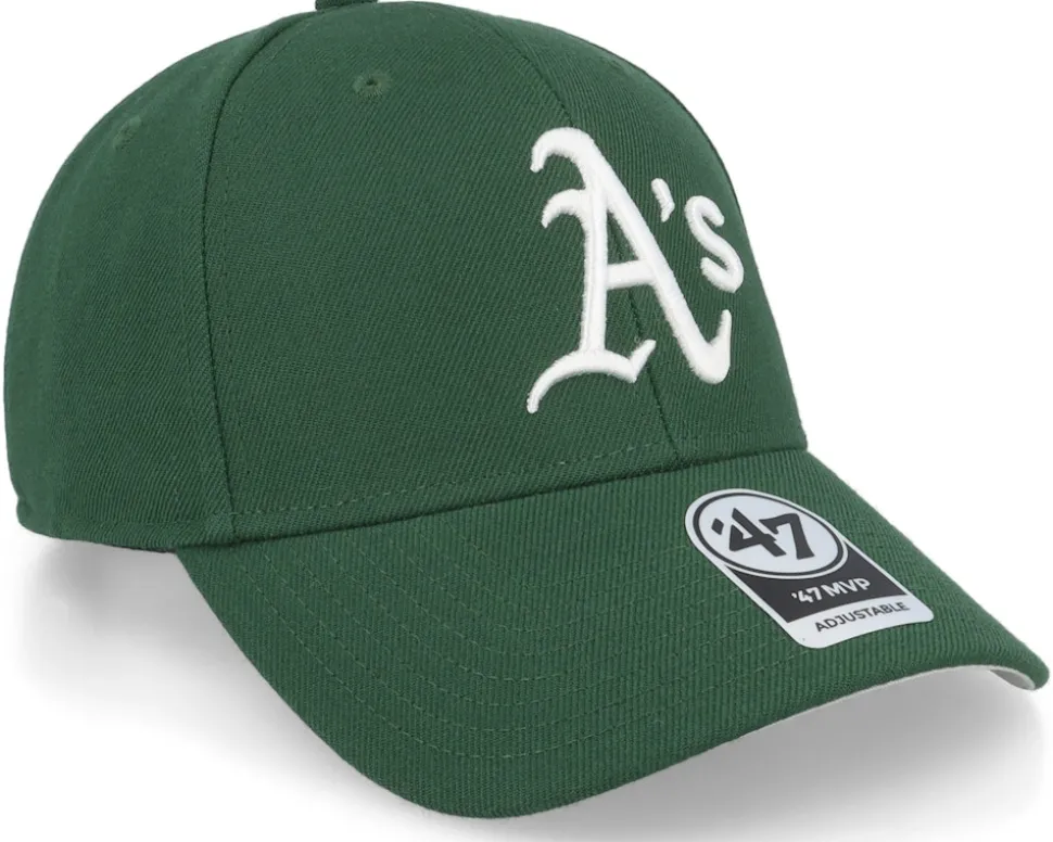 Oakland Athletics Mvp Dark Green Adjustable - 47 Brand