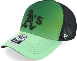 Oakland Athletics Paradigm Mesh Mvp Dt Lime/Black Trucker - 47 Brand