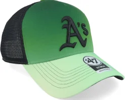 Oakland Athletics Paradigm Mesh Mvp Dt Lime/Black Trucker - 47 Brand