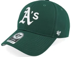 Oakland Athletics Raised Basic Mvp Dark Green Adjustable - 47 Brand