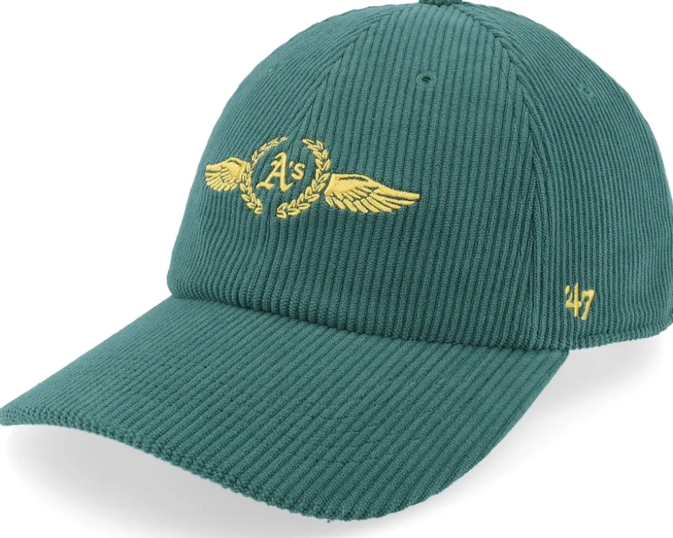 Oakland Athletics Sky High Clean Up Mf Dark Green Dad Cap - 47 Brand