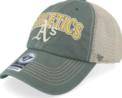 Oakland Athletics Tuscaloosa Clean Up Bottle Green Trucker - 47 Brand