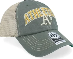 Oakland Athletics Tuscaloosa Clean Up Bottle Green Trucker - 47 Brand