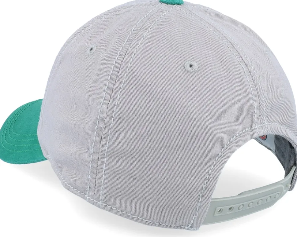 Oakland Oaks New Timer Slouch Gray & Kelly Dad Cap - American Needle