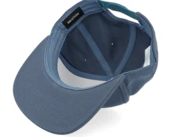 Oath III Flint Stone Blue/White Snapback - Brixton