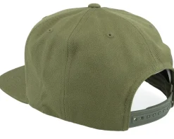 Oath III Olive Surplus/White Snapback - Brixton